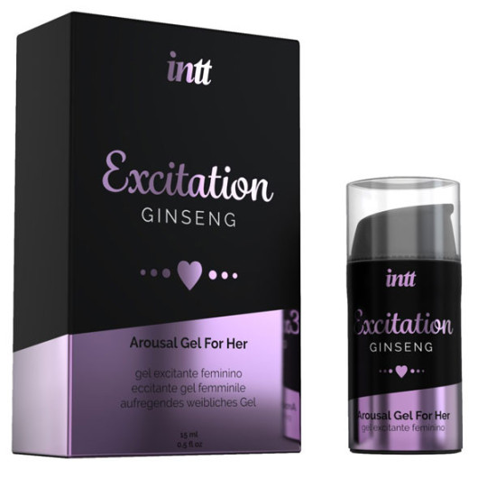 Gel Stimulant Excitation Ginseng 15ml Libeedo