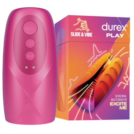 Masturbateur Slide & Vibe Durex - Masturbateur Homme