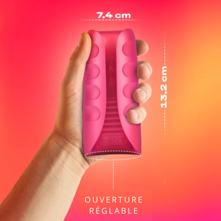 Masturbateur Slide & Vibe Durex - Masturbateur  Taille