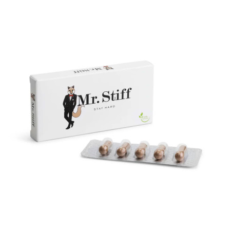 Aphrodisiaque Mr Stiff (5 gélules) - Tous nos produits