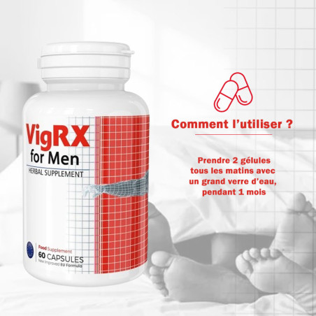 VigrX for men (60 gélules) -