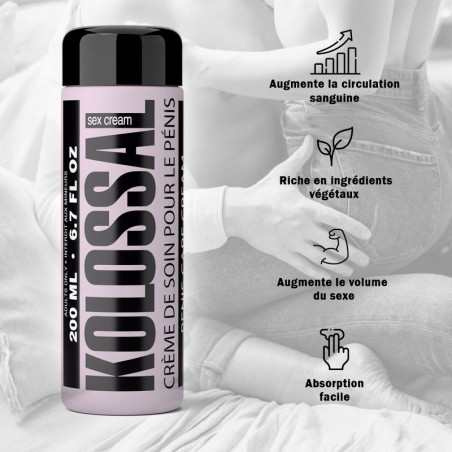 Crème Kolossal pour le pénis (200ml) -