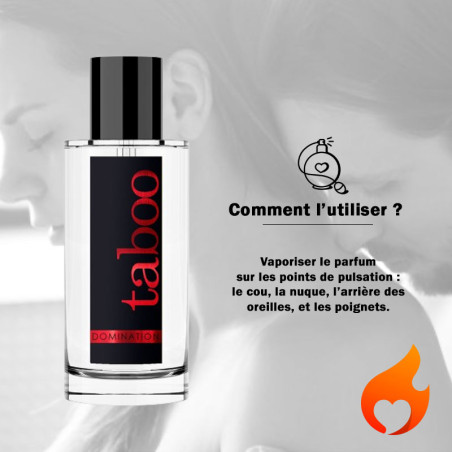 Taboo phéromone homme - Domination