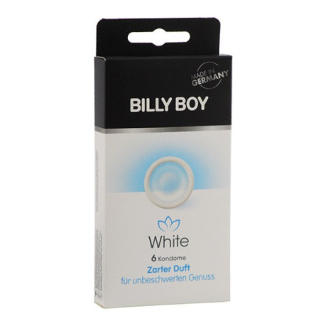 Billy Boy White 6 préservatifs -